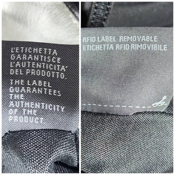 Authentic FENDI Vitello Elite Bi Color 3Jours Tote Argento Black/Silver - Picture 11 of 16